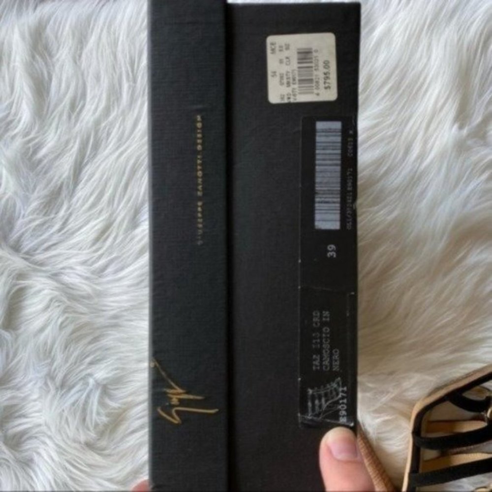 Giuseppe Zanotti Suede Strappy Gladiator Sandals - Picture 10 of 11